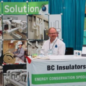 photo of BC insulators booth at event
